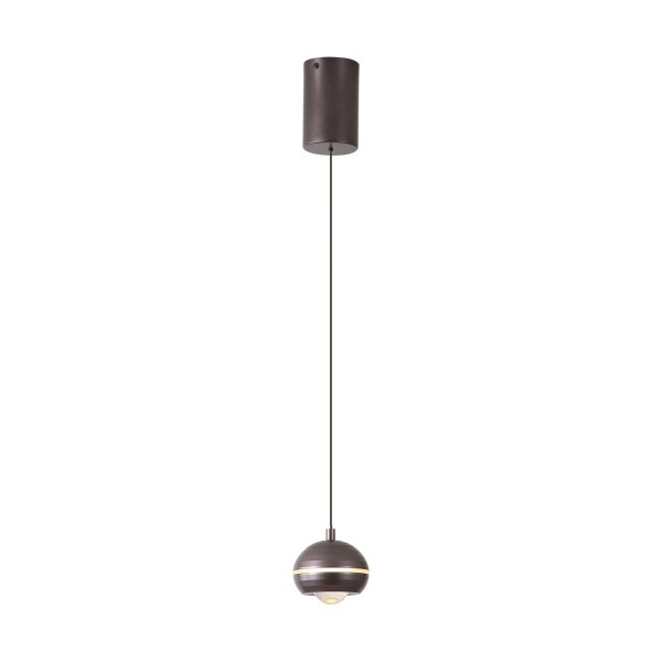 LED Pendelleuchte 2700-4000K Metall Schwarz-Nickel