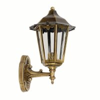 Lampe murale extérieure laiton IP43 Rustique porte...