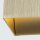 Wandlampe Up Down Aluminium Gold G9 H:9,7 cm eloxiert