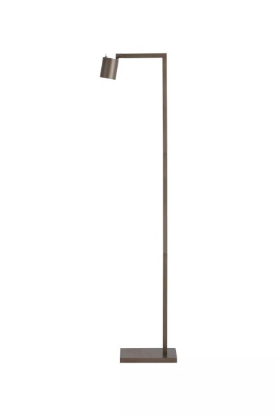 Stehleuchte schwenkbar Aluminium Bronze-Braun GU10