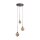LED Hängelampe 2700-4000K Glas Bronze Champagner Ø40 cm