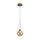 LED Pendelleuchte 2700-4000K Glas Bronze Champagner