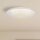 LED Deckenleuchte dimmbar 3000-6500K Kristall Weiß