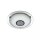LED Deckenleuchte 4000K Glas Metall Chrom IP44 Ø31 cm