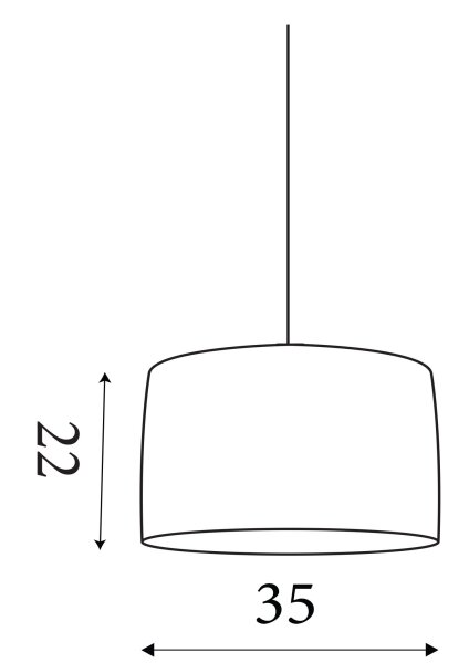 Lampenschirm Raffia Geflecht Weiß E14 E27 H:22 cm Loft