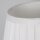 Lampenschirm Seide Weiß E14 E27 H:15 cm Plissee Loft