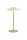 LED Tischleuchte Touchdimmer 3000K Glas Messing H:40 cm