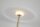 LED Stehleuchte dimmbar 3000K Glas Messing H:142 cm