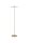 LED Stehleuchte dimmbar 3000K Glas Messing H:142 cm