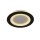 LED Deckenleuchte dimmbar 3000-6500K Schwarz Ø25 cm