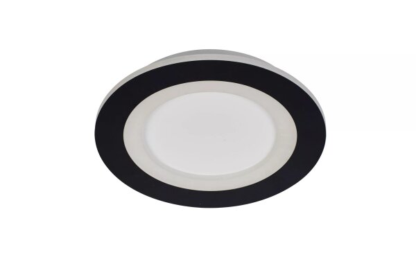 LED Deckenlampe Fernbedienung 3000-6500K Schwarz Ø39 cm