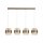 Pendelleuchte Glas Metall Messing Antik E27 L:93 cm