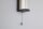 LED Wandlampe Zugschalter 3000K Glas Schwarz H:35 cm
