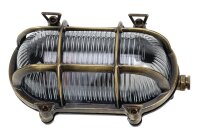 Applique extérieure laiton Maritim ovale IP64...