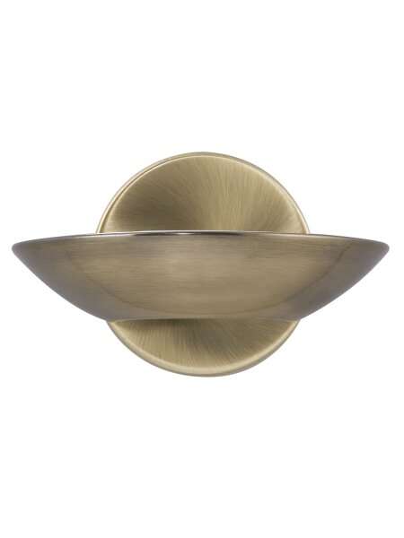 LED Wandleuchte 3000K Glas Metall Messing Antik B:17 cm