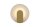LED Wandlampe 3000K Metall Gold Weiß H:23 cm wohnlich
