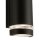 Außenleuchte Aluminium Glas Schwarz GU10 IP44 T:11 cm