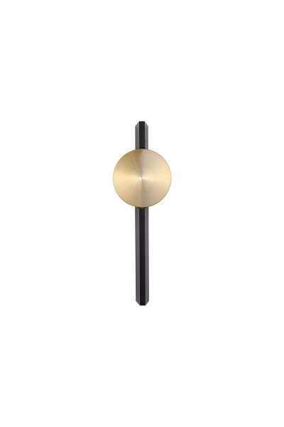 LED Wandleuchte schwenkbar 3000K Metall Sandschwarz