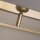 Tischlampe Baumwolle Bronze Grau E27 B:25 cm wohnlich