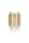 Wandleuchte Glas Metall Kristall Gold E14 H:31 cm klar