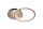 LED Deckenlampe dimmbar 3000K Metall Bronze-Braun