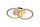 LED Deckenleuchte 3000K Metall Bronze-Braun L:42,5 cm