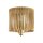 Deckenlampe Metall Gold E14 B:30 cm 3-flammig Zylinder