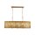 Pendelleuchte Metall Gold E14 L:99 cm 8-flammig Modern