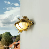 Applique extérieure laiton ovale IP64 Maritim...