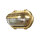 Wandlampe Außen Messing Maritim oval IP64 Haus Tür