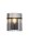 Wandlampe Metall Rauchglas Schwarz E27 H:26 cm Modern