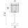 Tischleuchte Schalter Glas Metall Gold Champagner E14