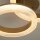 LED Deckenleuchte dimmbar 2700-4000K Metall Sandfarben