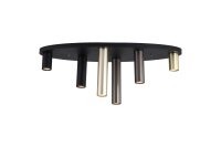 Deckenlampe Aluminium Schwarz Bronze GU10 L:80 cm