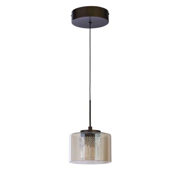 LED Pendelleuchte 3000K Aluminium Bronze Champagner
