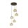 LED Hängelampe 3000K Bronze Champagner Ø44,5 cm 1931 lm