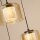 LED Hängelampe 3000K Bronze Champagner Ø44,5 cm 1931 lm
