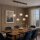 LED Hängelampe 3000K Bronze Champagner L:131 cm Glas
