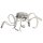 LED Deckenleuchte 4000K Glas Metall Chrom L:75 cm flach