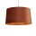 Lampenschirm Samt Orange Gold E14 E27 H:23 cm Loft