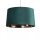 Lampenschirm Samt Smaragdgrün Gold E14 E27 Ø40 cm Loft