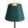 Lampenschirm Samt Smaragdgrün Gold E14 E27 H:15 cm Loft
