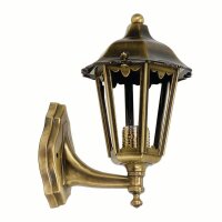 Applique ext&eacute;rieure laiton IP43 terrasse cour antique