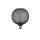 LED Leuchtmittel 1800K Glas Metall Schwarz E27 Ø12 cm