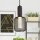 LED Leuchtmittel 2700K Glas Schwarz-Chrom E27 Ø12 cm