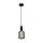 LED Leuchtmittel 2700K Glas Schwarz-Chrom E27 Ø12 cm