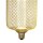 LED Leuchtmittel 4000K Glas Metall Gold E27 Ø12 cm