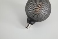 LED Leuchtmittel 1800K Glas Schwarz E27 Industrial
