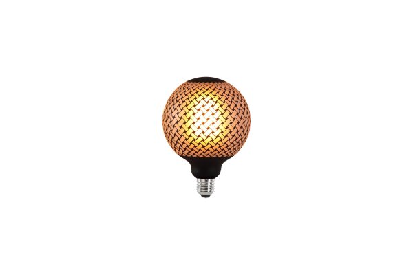 LED Leuchtmittel 1800K Glas Schwarz E27 Ø12,5 cm 180 lm