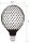 LED Leuchtmittel 1800K Glas Schwarz E27 Ø12,5 cm 180 lm